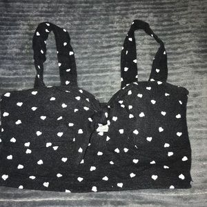 Heart patterned Bralette